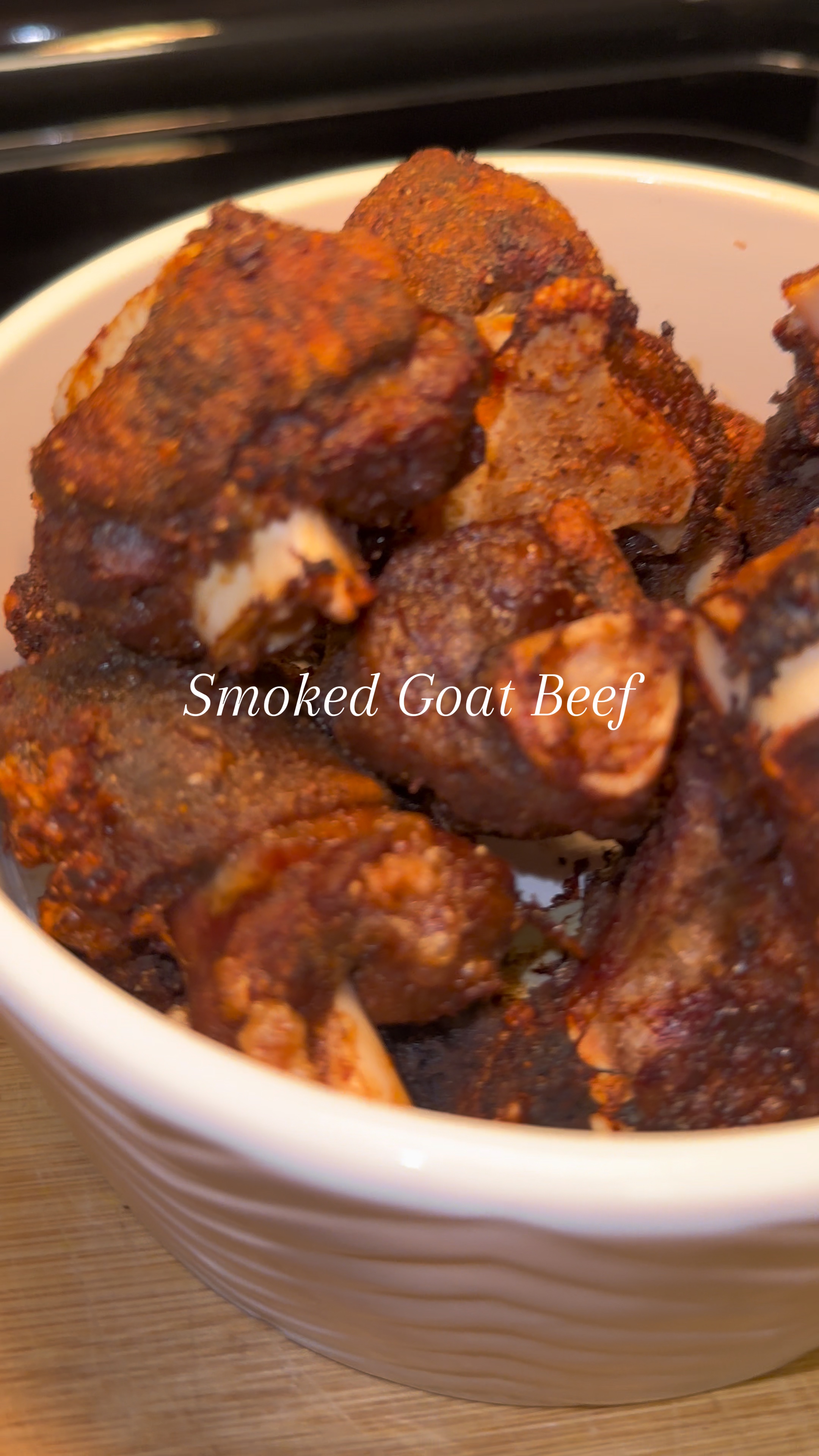 Smoked Goat Beef 