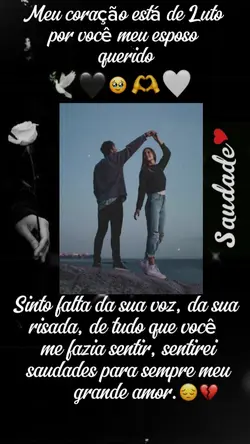 Luto por meu esposo