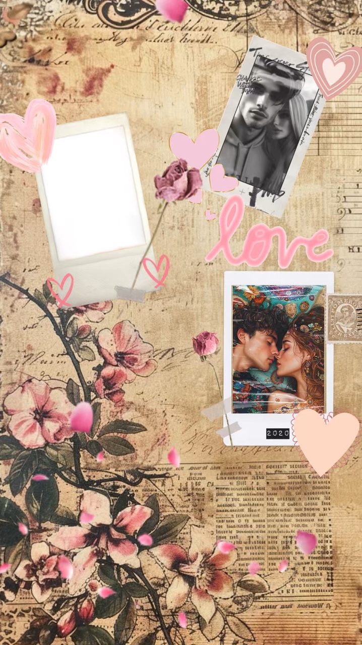 Scrapbook valentines