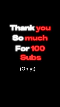 100 subs on YT