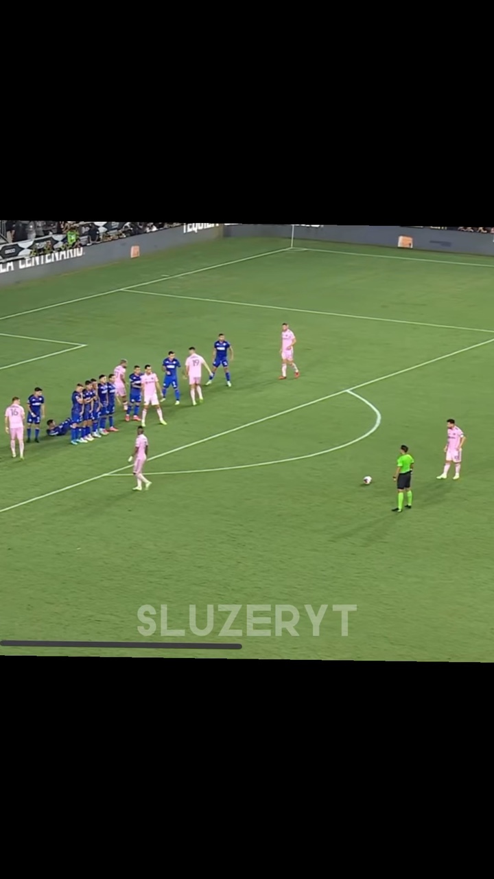 Messi freekick düzenleme
