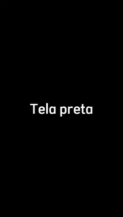 Tela preta
