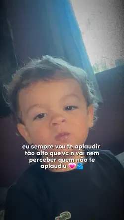 Sempre irei aplaudir