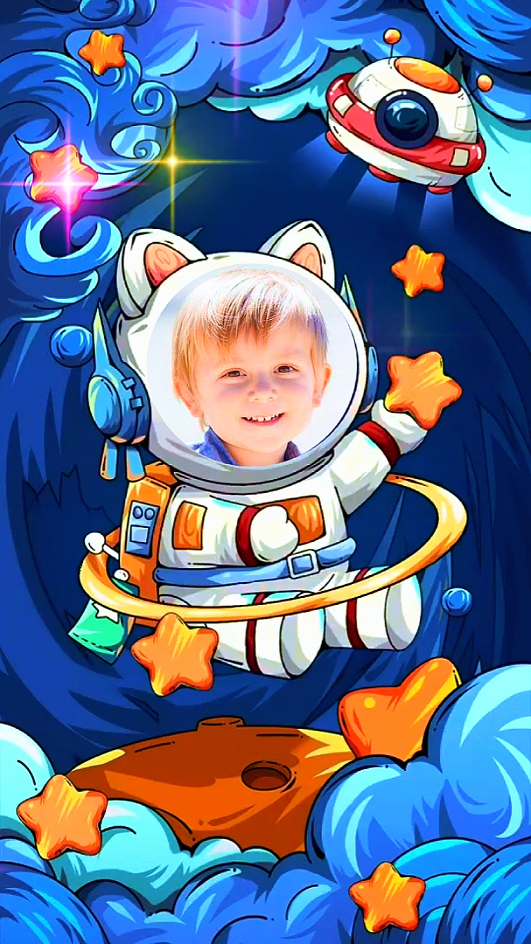 Aniversário astronauta