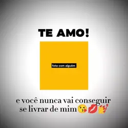 vou te amar demais!