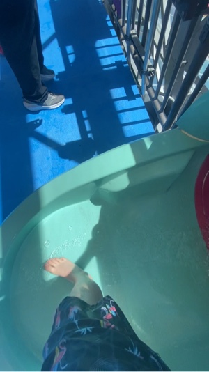 Pov de toboggan aquatique 