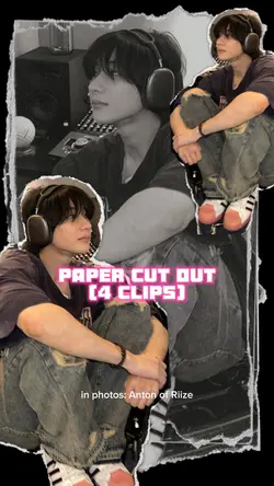 paper cut out effect