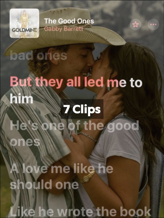 Letras de The Good Ones