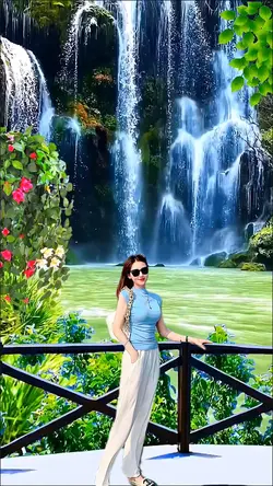 Waterfall view
