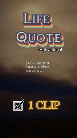 Life Quote Secret to