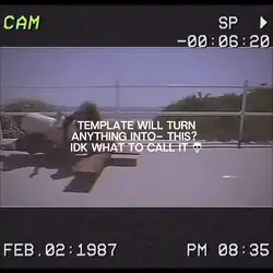 VHS TEMPLAT