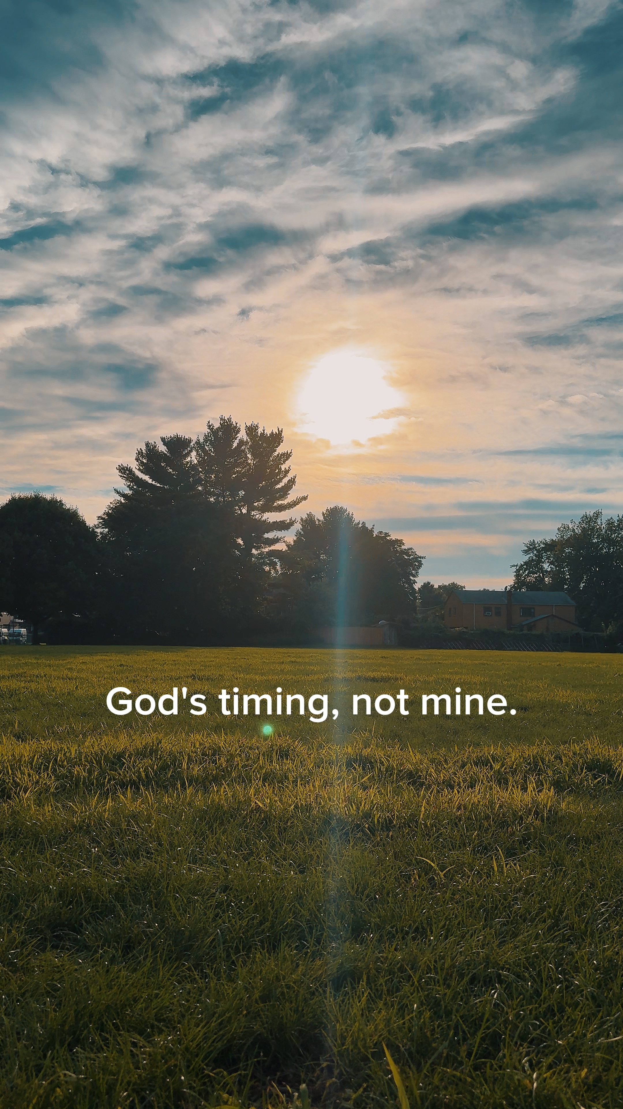 GOD’S TIMING 🌤️