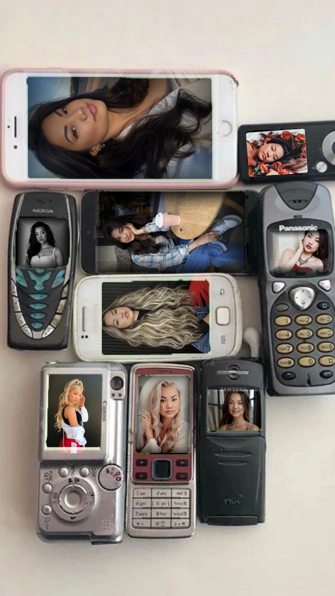 Old Phone Collage 🔥