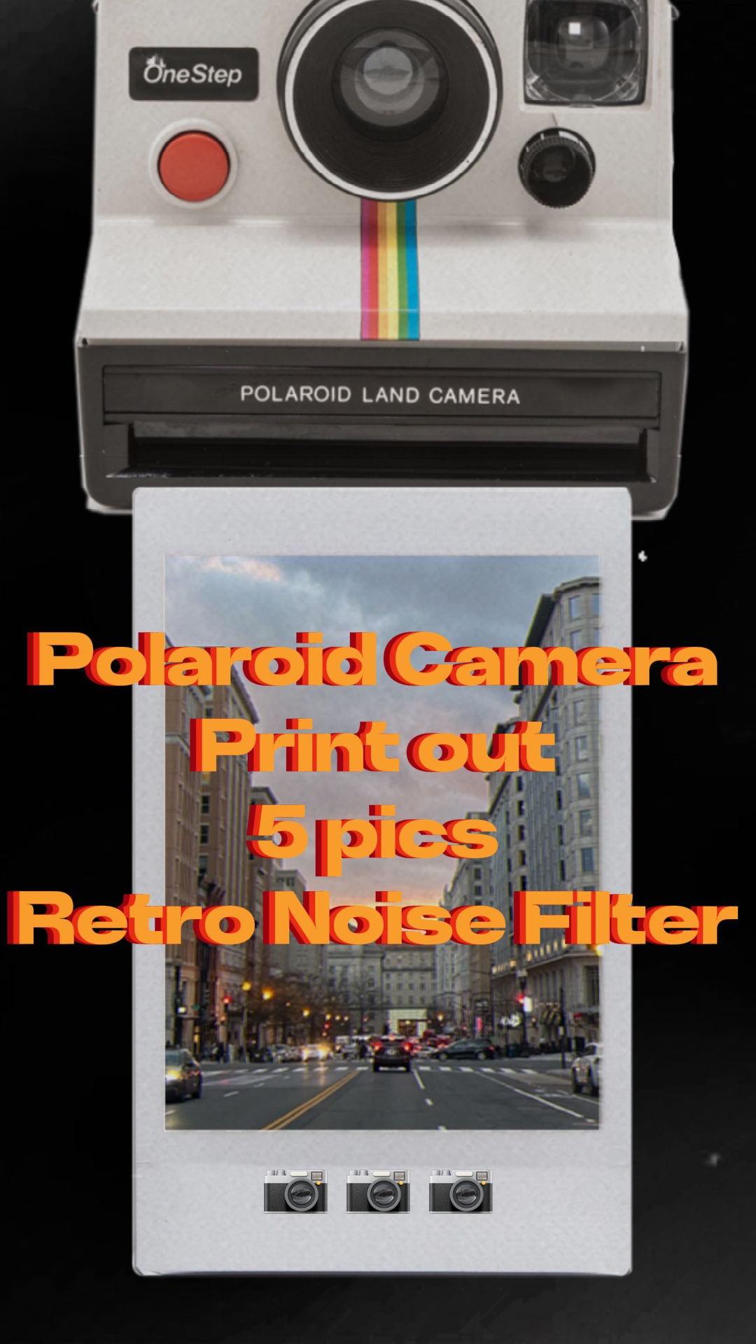 Polaroid camera 📷 