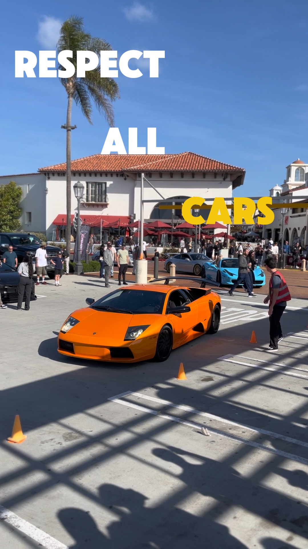 Respect all cars.