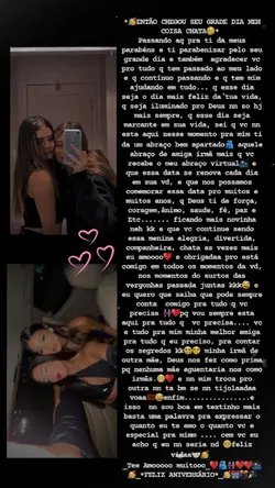 aniversário de amiga