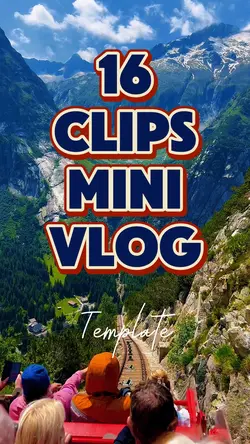 Mini vlog 16 clips