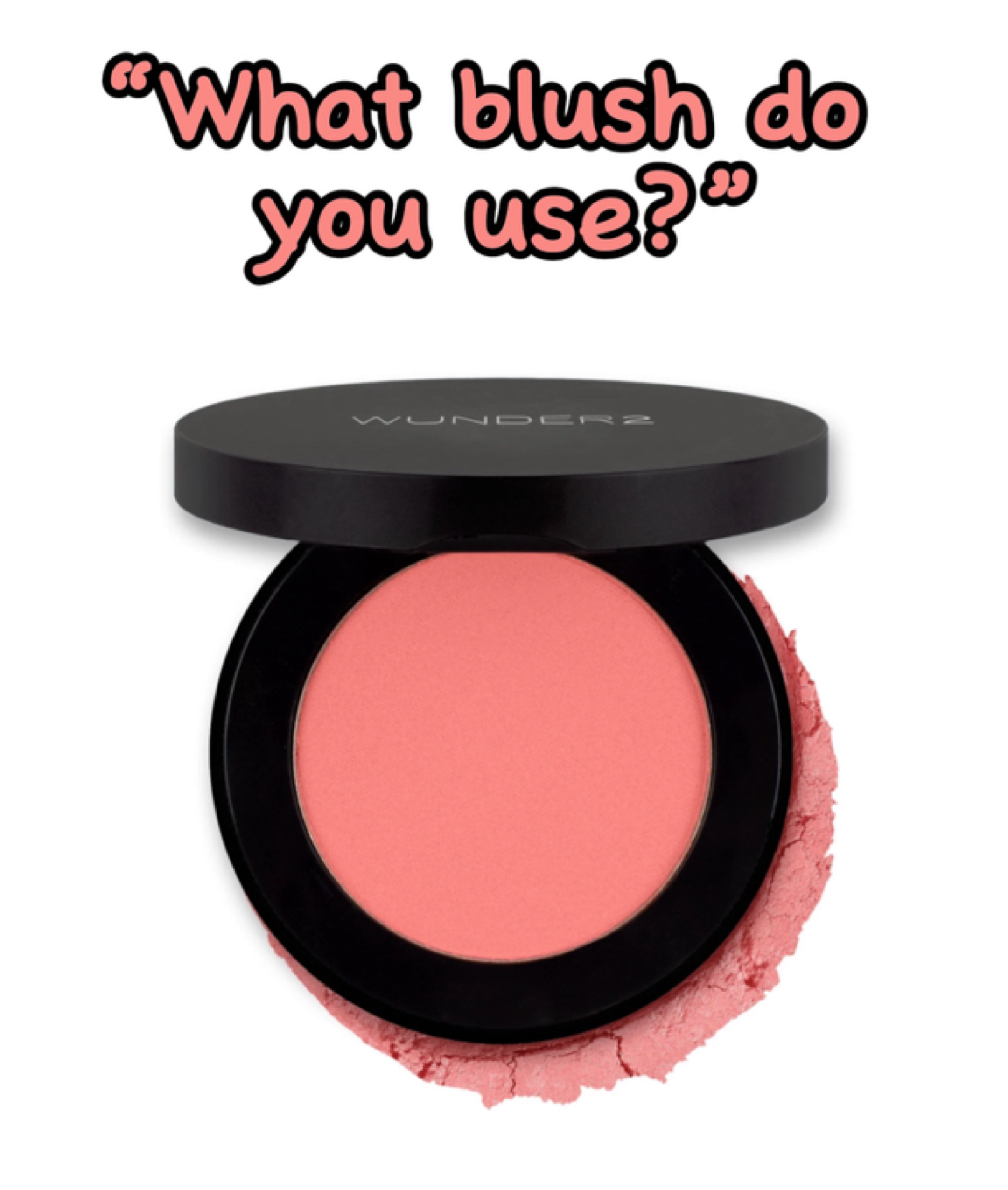 Blush makeup