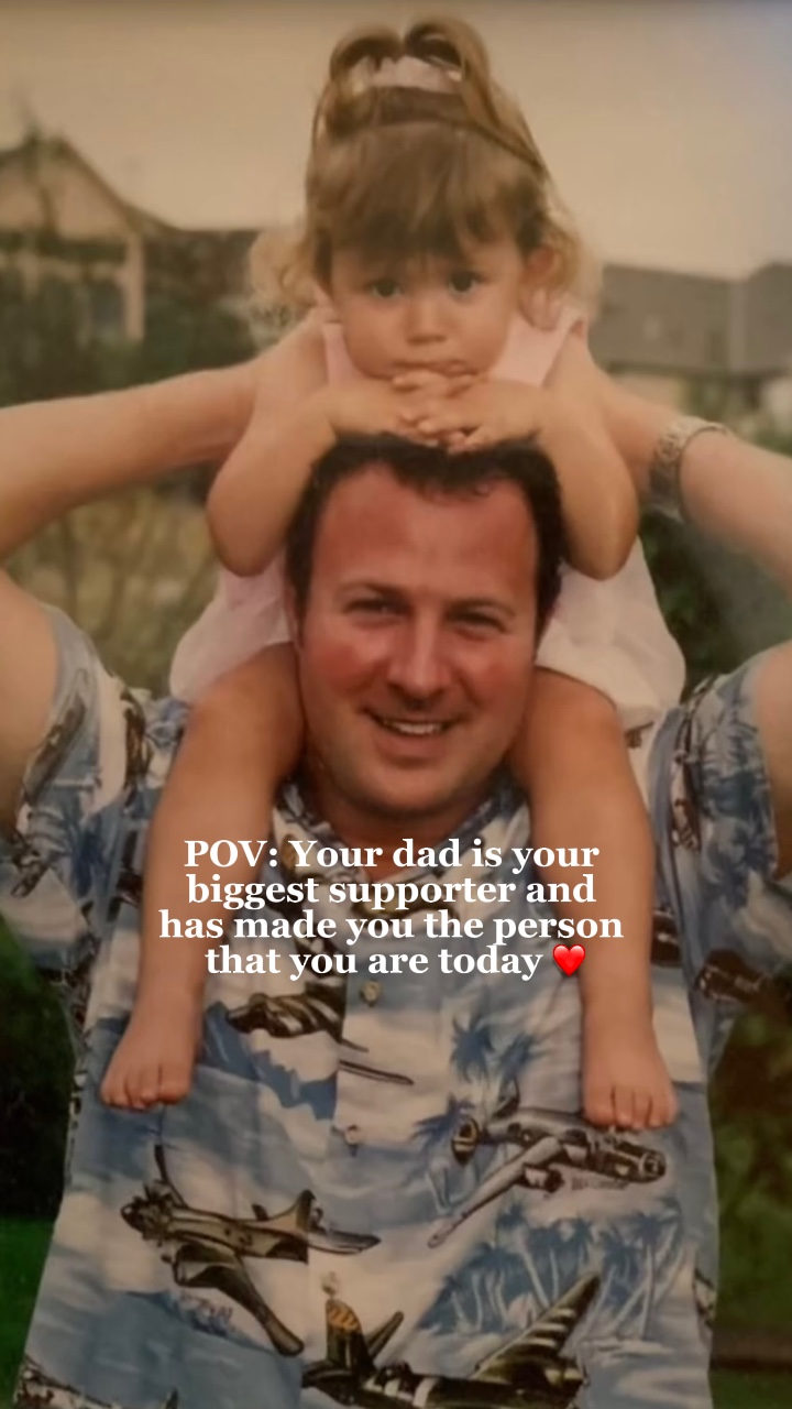 Gracias a mi papá 