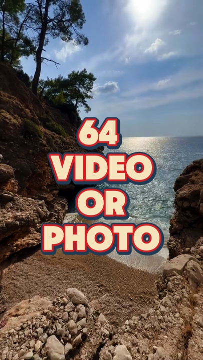 64 video o foto 