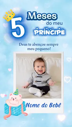 5 Mêsversário Menino
