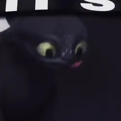 Toothless irl😁