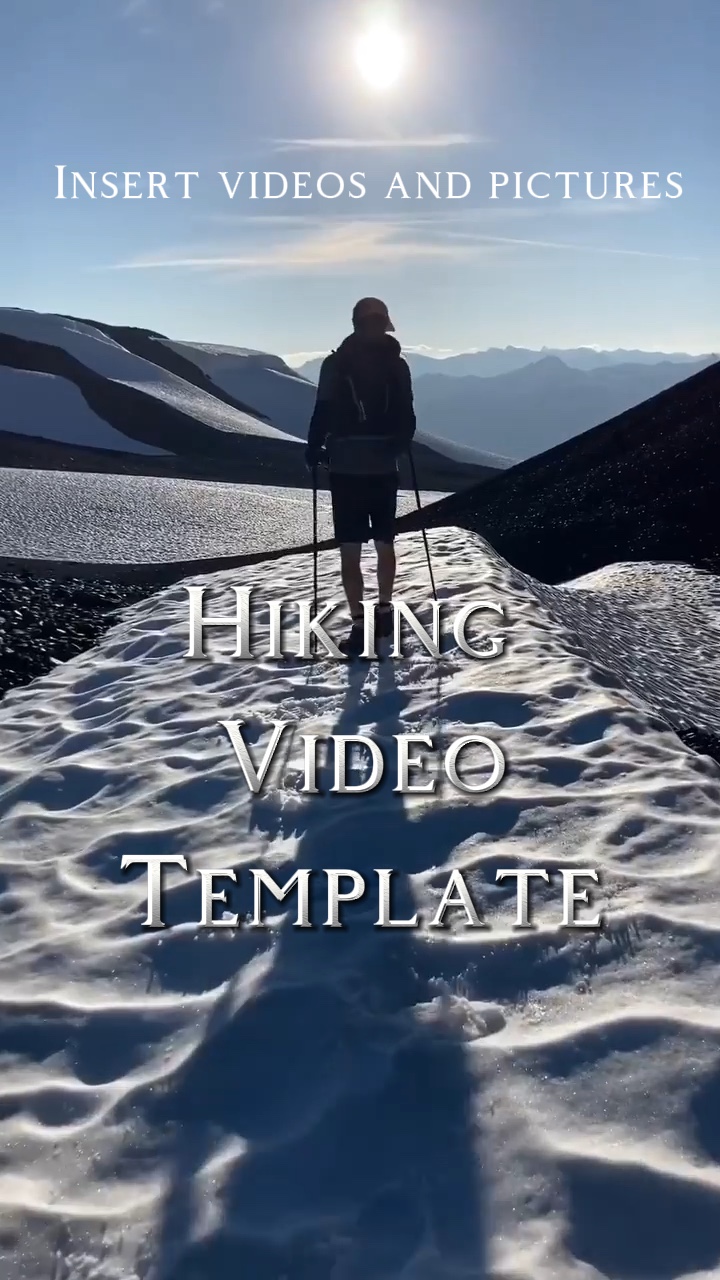 Hiking template
