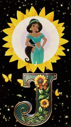 Letter-J Sunflower