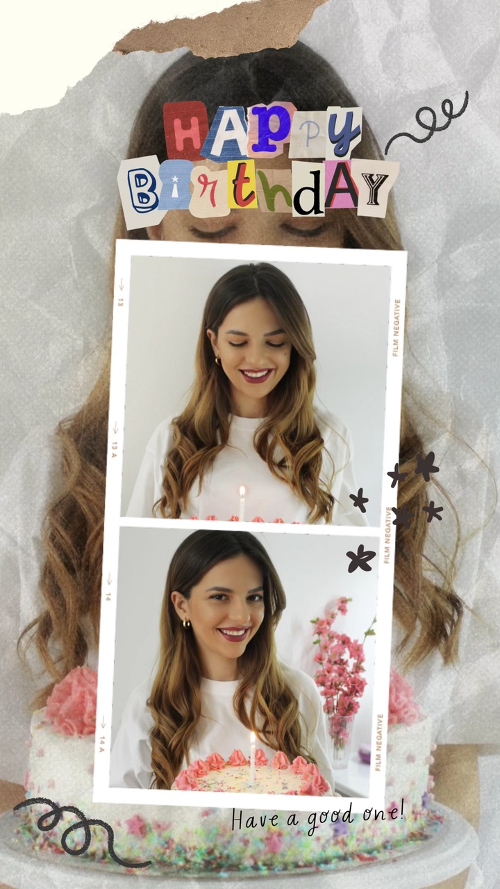Geburtstag Collage 💕