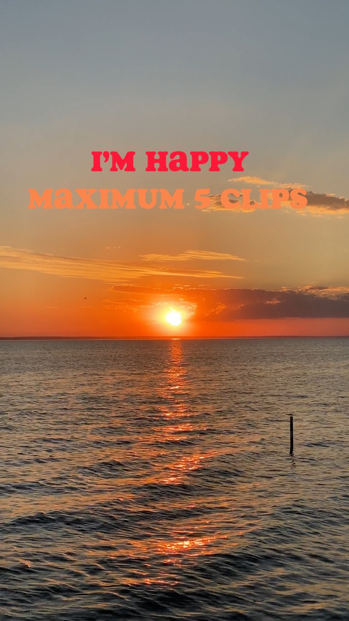 I’m happy 
