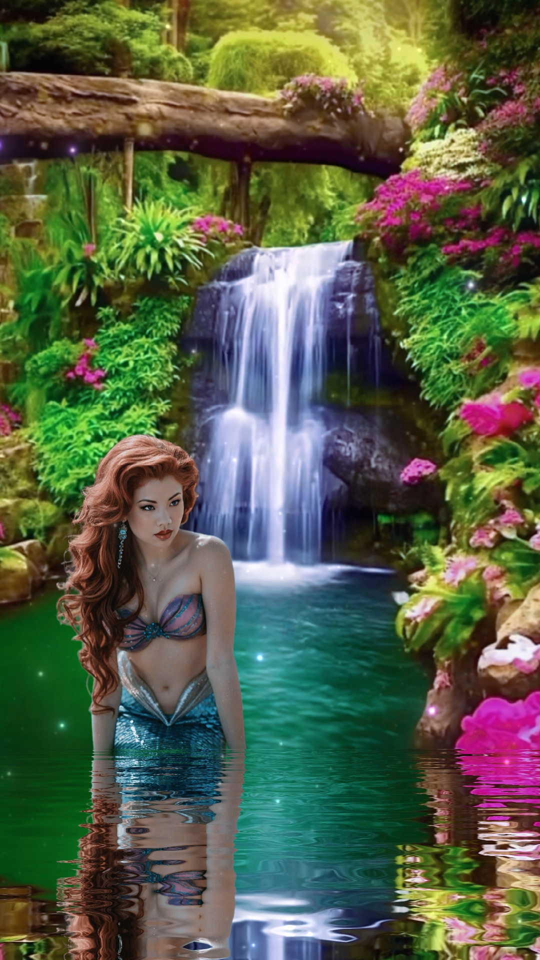 Foto da cachoeira
