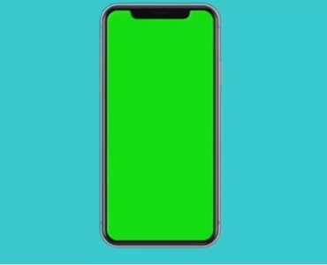 Green screen phone