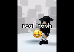 Fake trash and real