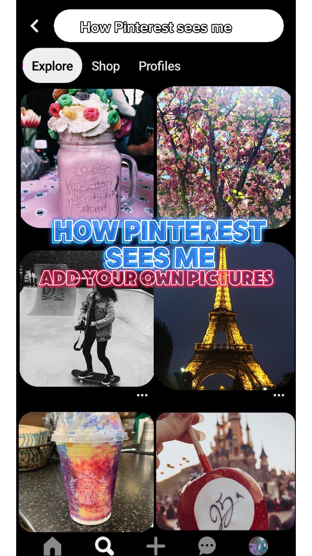 Como o Pinterest te vê