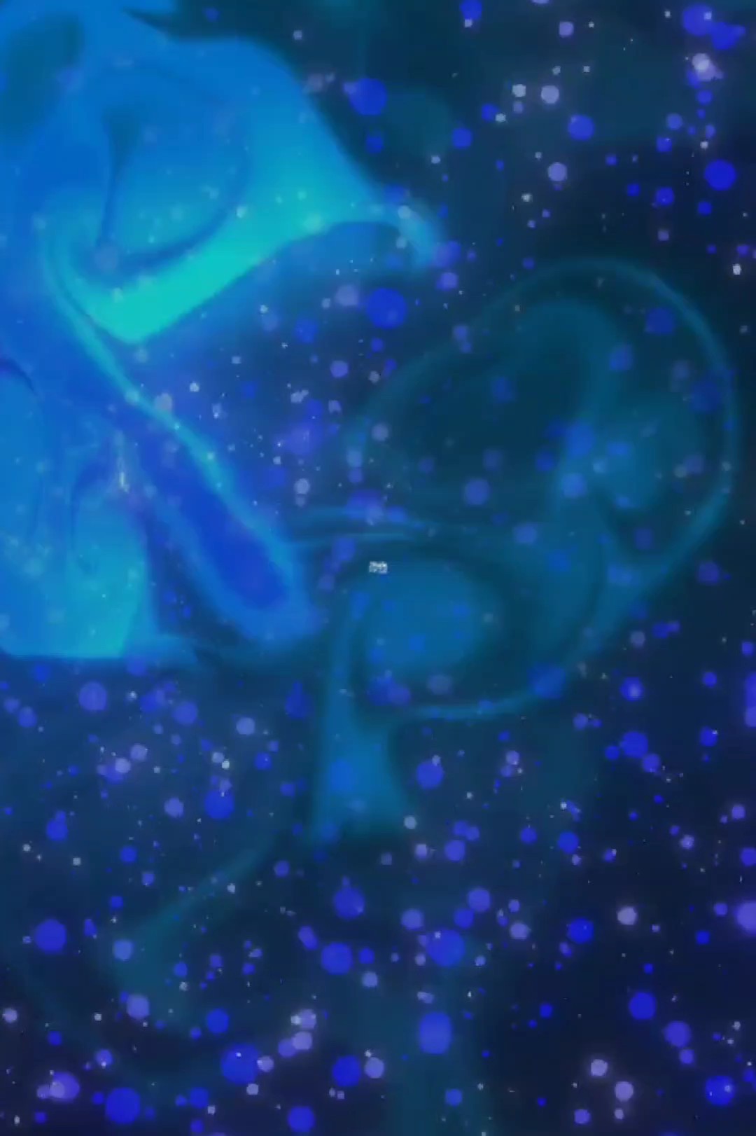# luzes fluidas azuis 