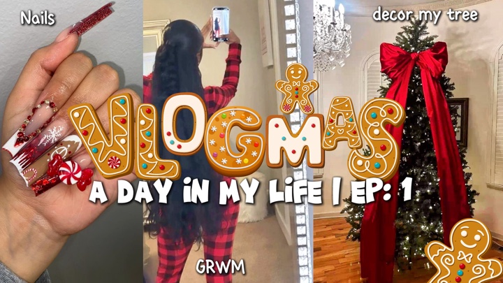 thumbnail ng vlogmas 🎄