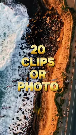 20 clips or photo
