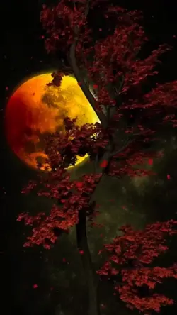 Lua linda!