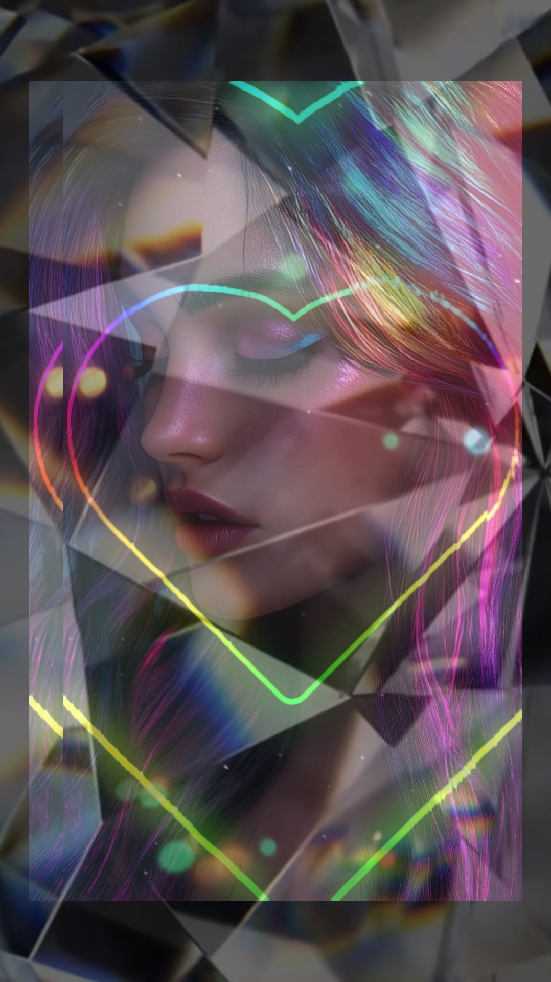 Rainbow kiss 