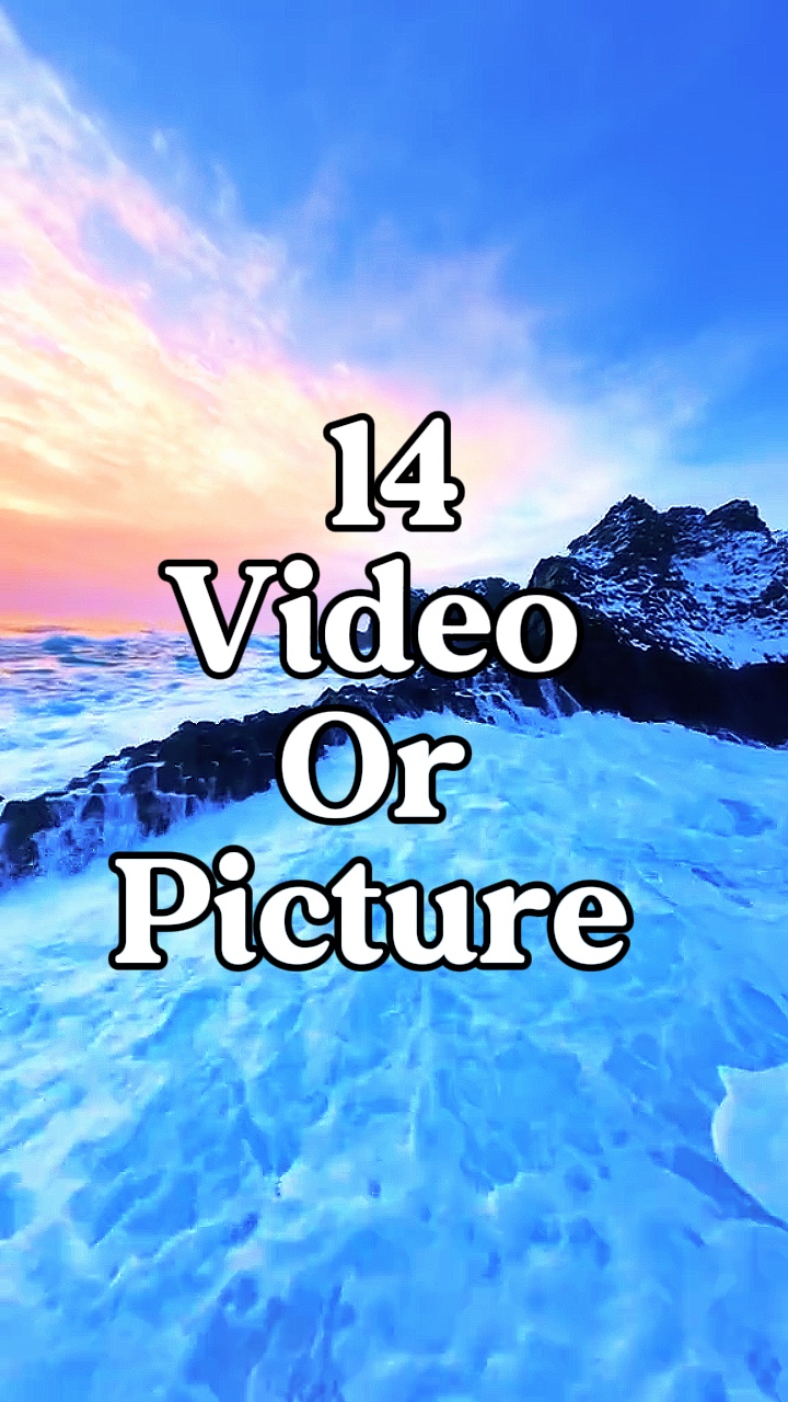 14 video or picture 