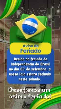 Aviso de Feriado