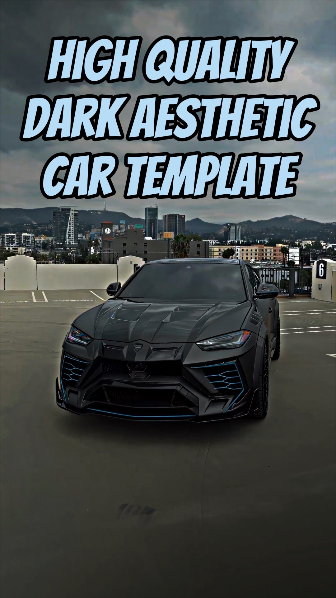 Dark car template ♟️