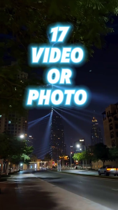 17 video atau foto 