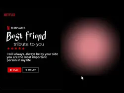 Best friend template