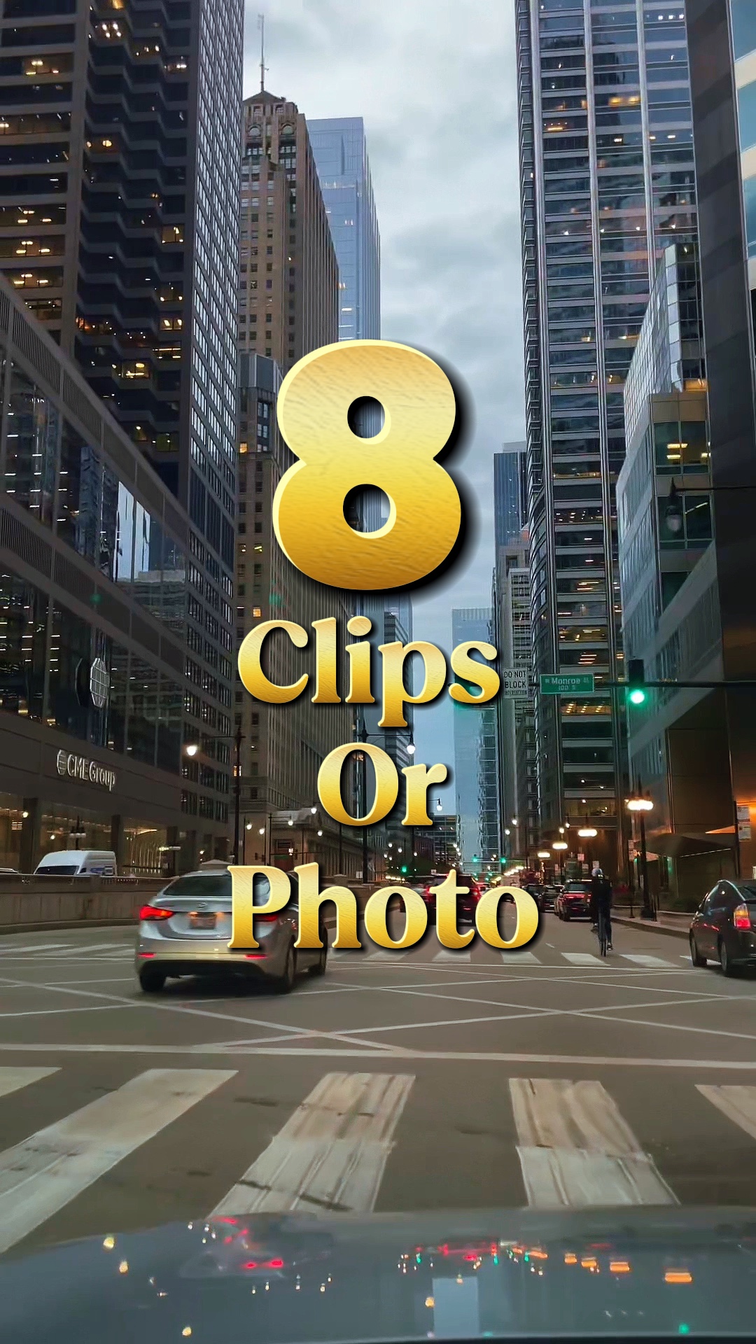 8 clips or photo
