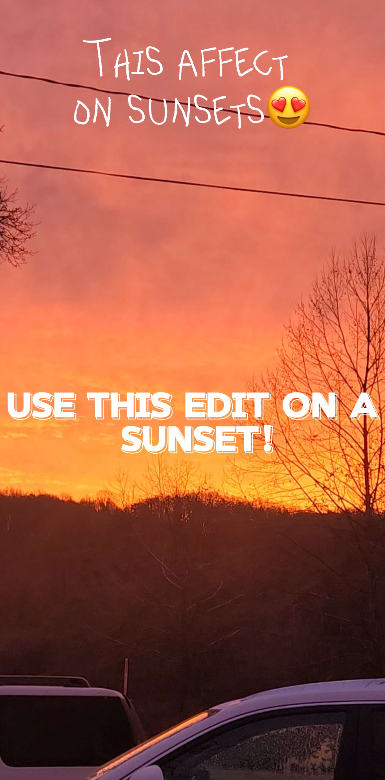 Isso no pôr do sol😍