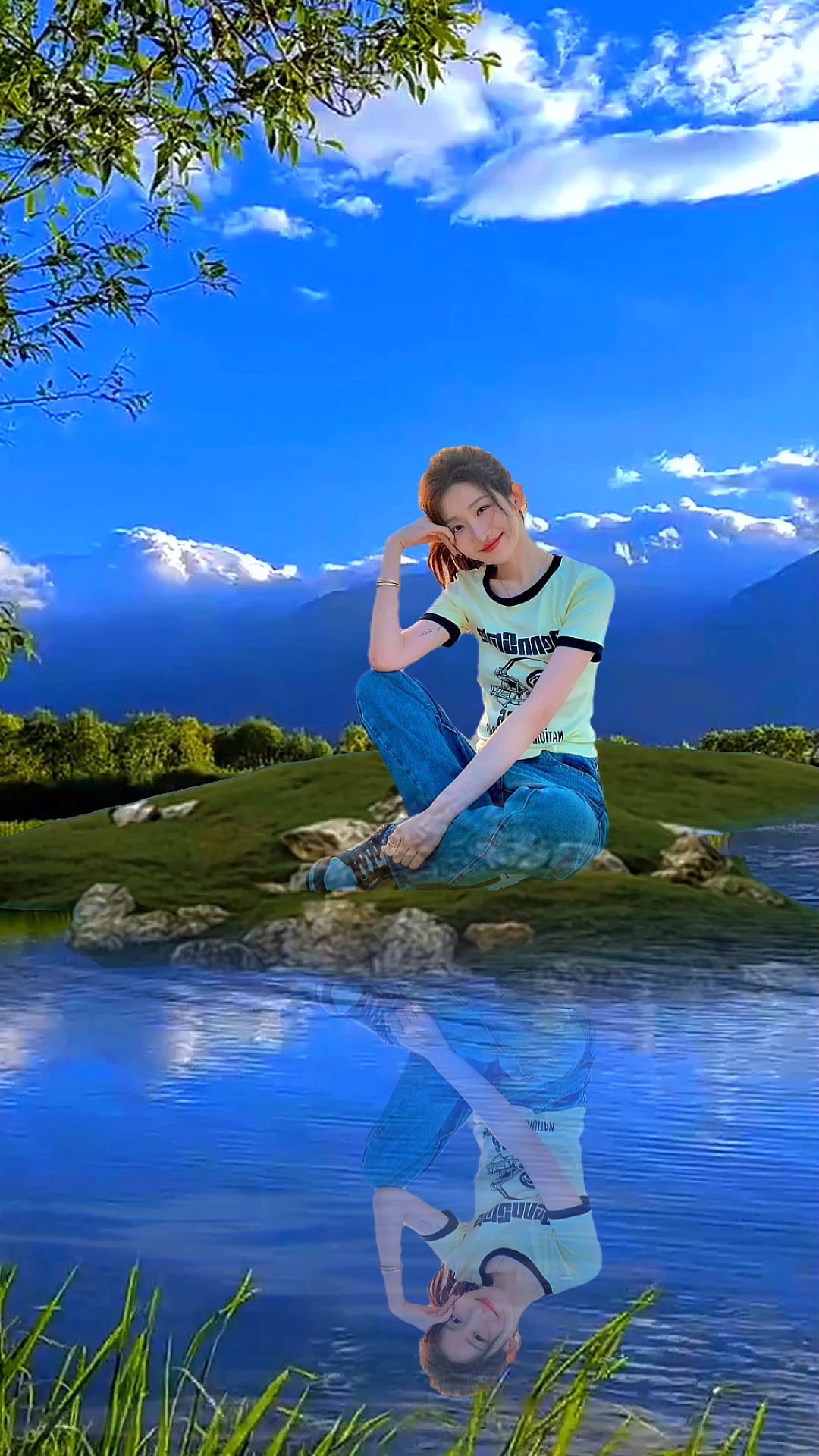 Reflection in water