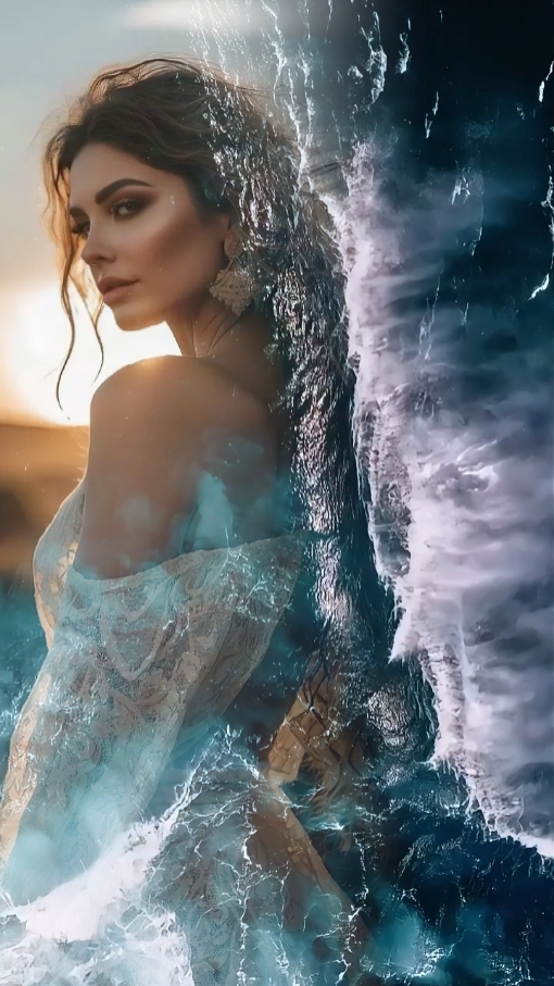 Déesse de la mer. 