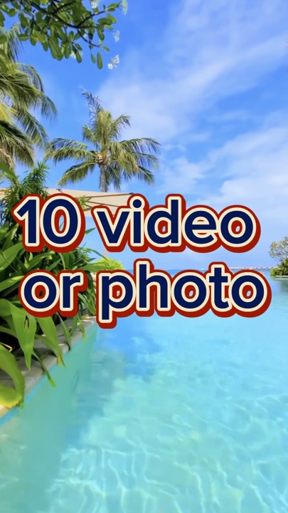 10 Video oder Foto 