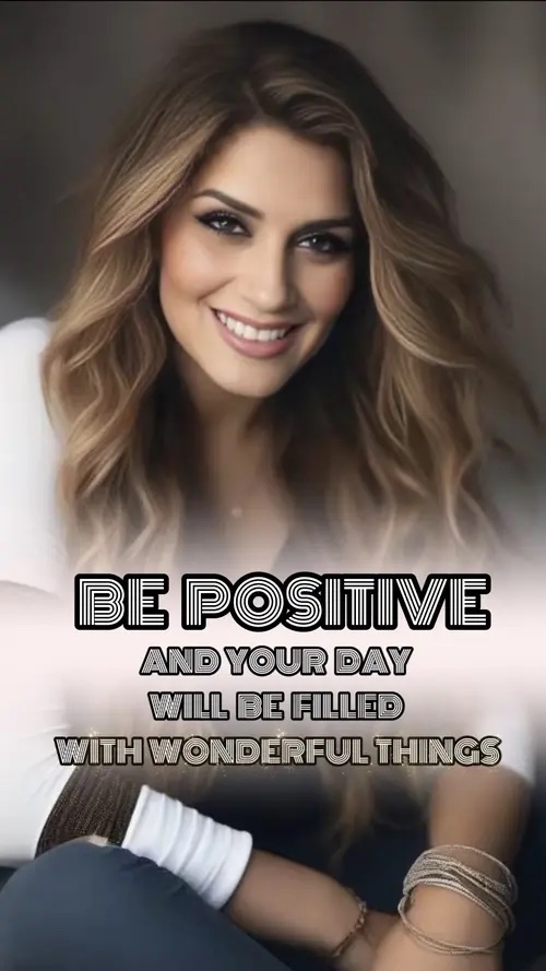 Sé positivo 